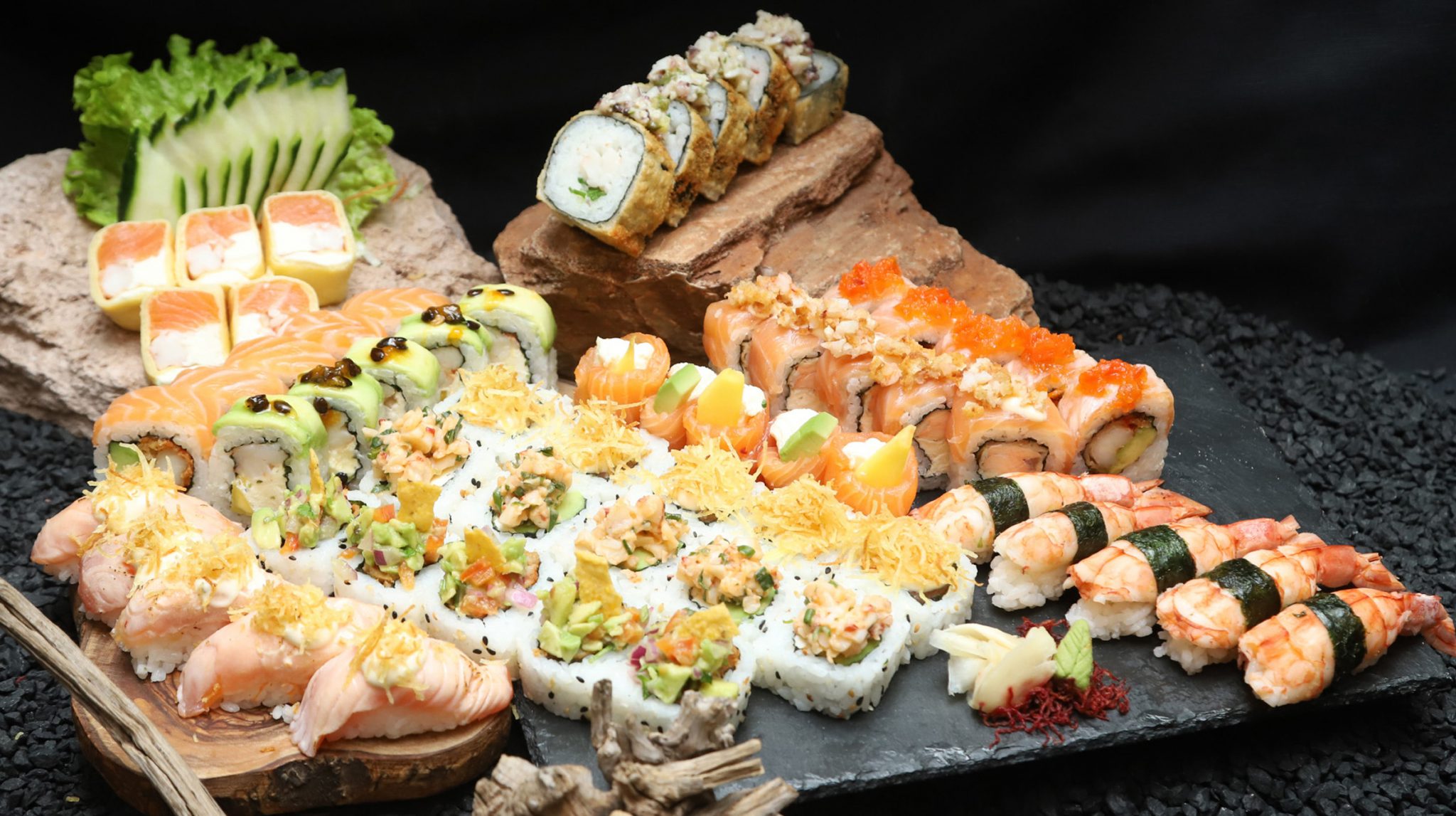 C. de Salmón y Langostinos Premium x60